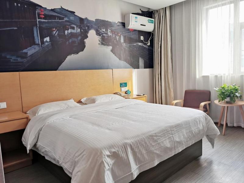 Greentree Inn Jiangsu Suzhou International Film City South Jinshan Road Express Hotel Exterior photo